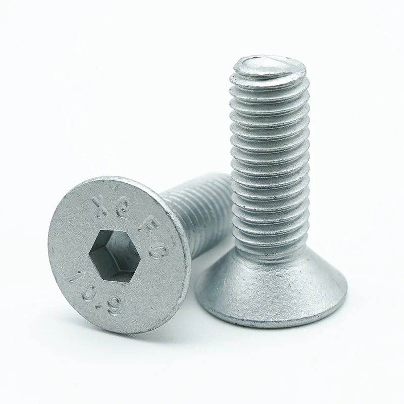 Tornillos de la cabeza de la cabeza del zócalo hexadecimal recubierto de dacromet
