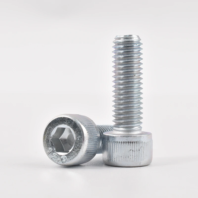 Tornillos de tapa de la cabeza de la cabeza del zócalo hexadecimal de níquel